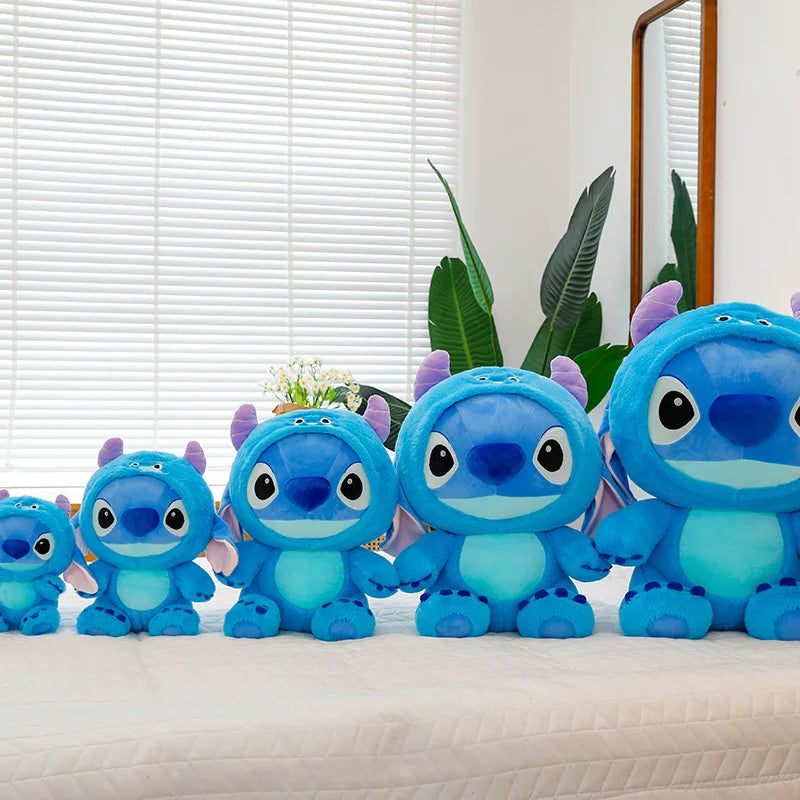Big Size 55cm Cartoon Plush Toy Dolls Stitch Sullivan Doll Blue Stitch Kids Christmas Pillow Doll Baby Cloth Doll Ornament Gift