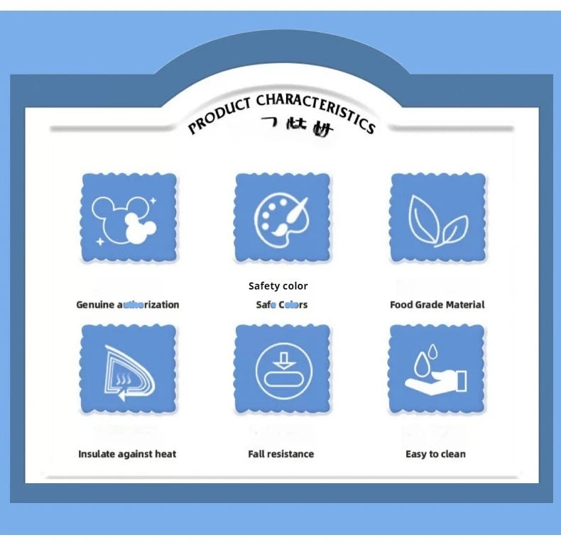 Stitch Salad Bowl Dinner Plates Household Ceramic Plate Cute Styling Rice Bowl Resistant Tableware Kids Water Cup Coffee Mug