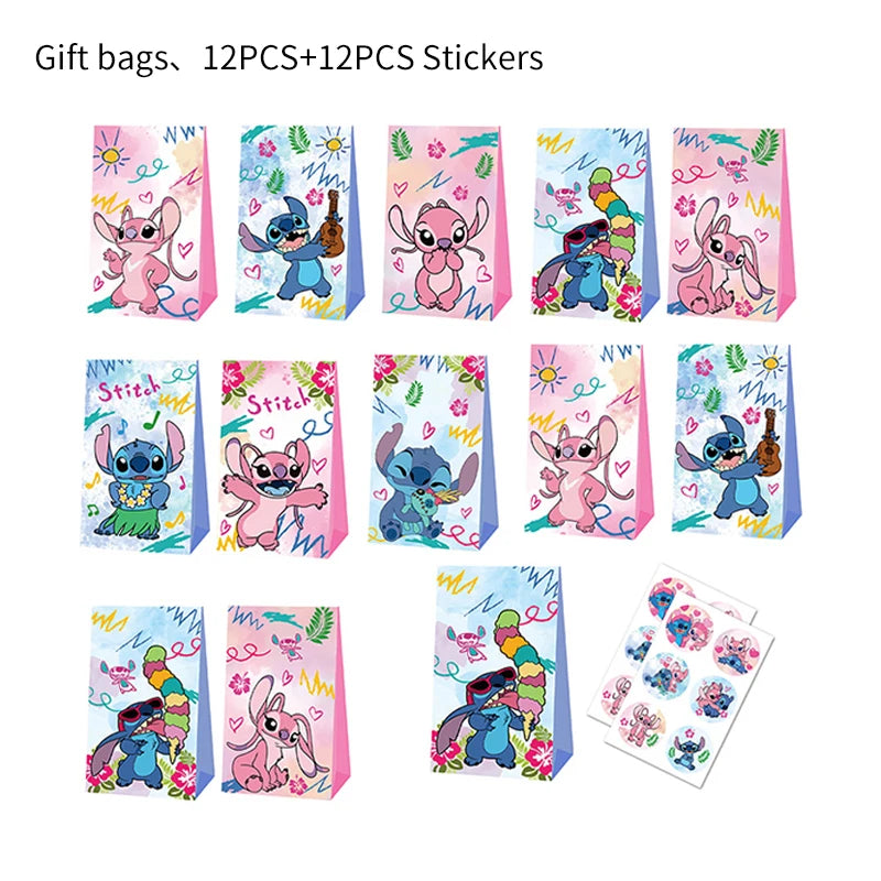 Lilo And Stitch Birthday Decorations Stitch Birthday Girl Party Decor Supplies Balloons Backdrop Banner Plates Cups Tablecloth