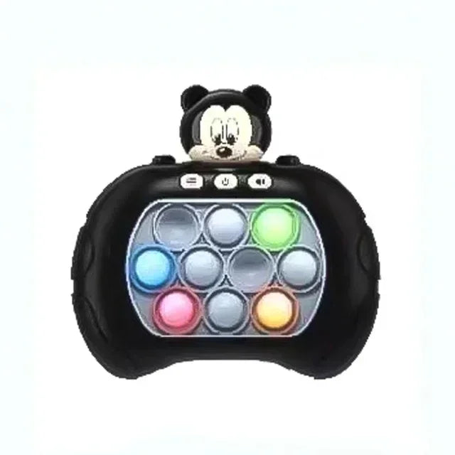 New Stitch Smile Quick Push Game Pop Up Fidget Bubble Electronic Pop it Professional Game Lightweight Stress Relieving Toy