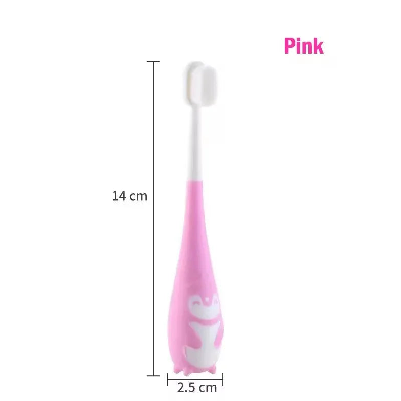 Cartoon Kids Toothbrush Soft Bristle Dental Brush for Boys & Girls Oral Care Gum Protection Teeth Cleaning Gift for Children