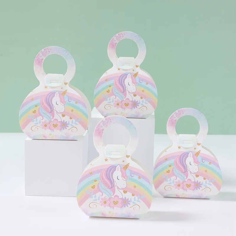 Unicorn Party Supplies Rainbow Unicorn Paper Plates Cups Napkin for Baby Shower First Girls Birthday Party Decorations