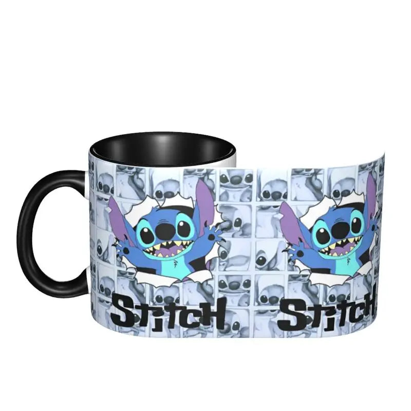 Stitch Mug Fun Coffee Cup Gift For Women Men