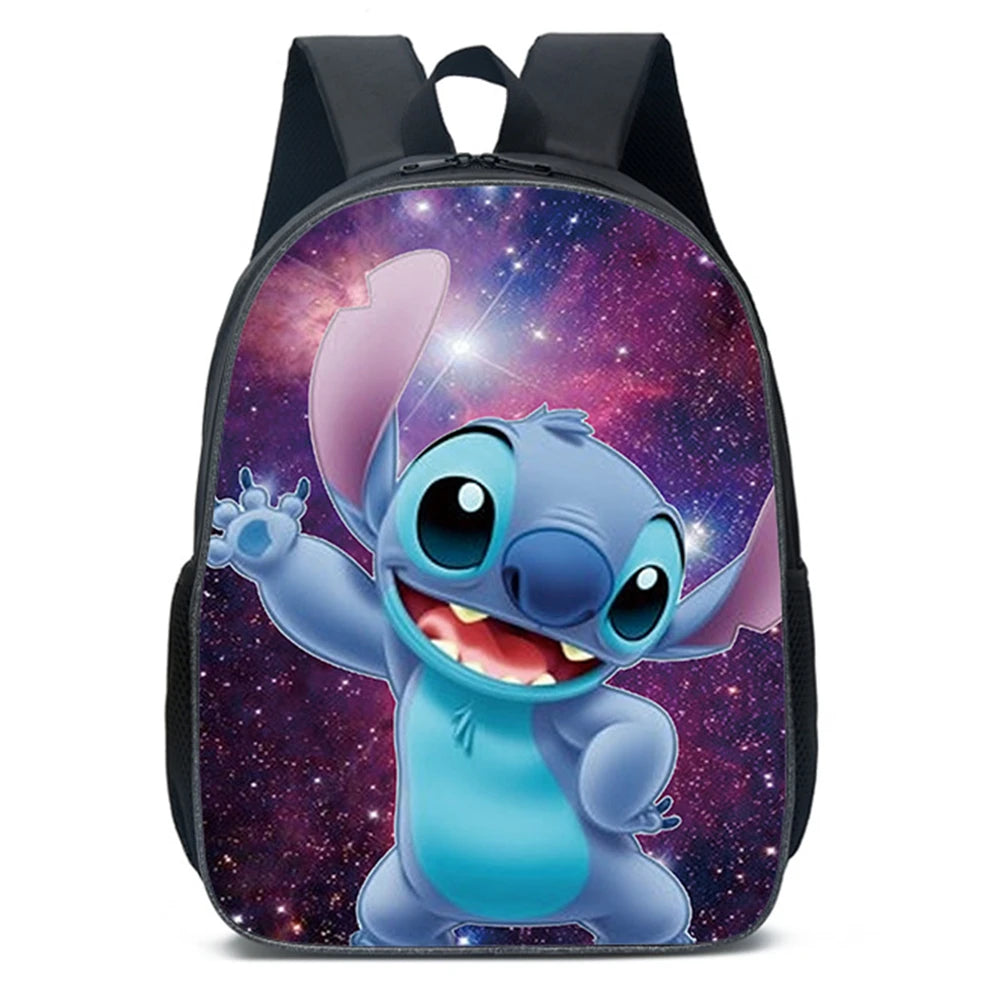 MINISO Lilo & Stitch Angel Cosplay Costume Backpack Computer School Bag Xmas Gift