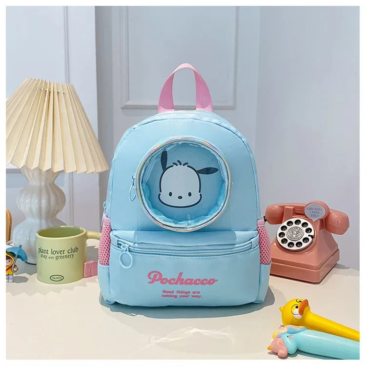Sanrio Cinnamoroll Backpack Melody Crossbody Bag Kids Storage Backpack Travel Packsack Anime Peripheral Girls Holiday Gifts