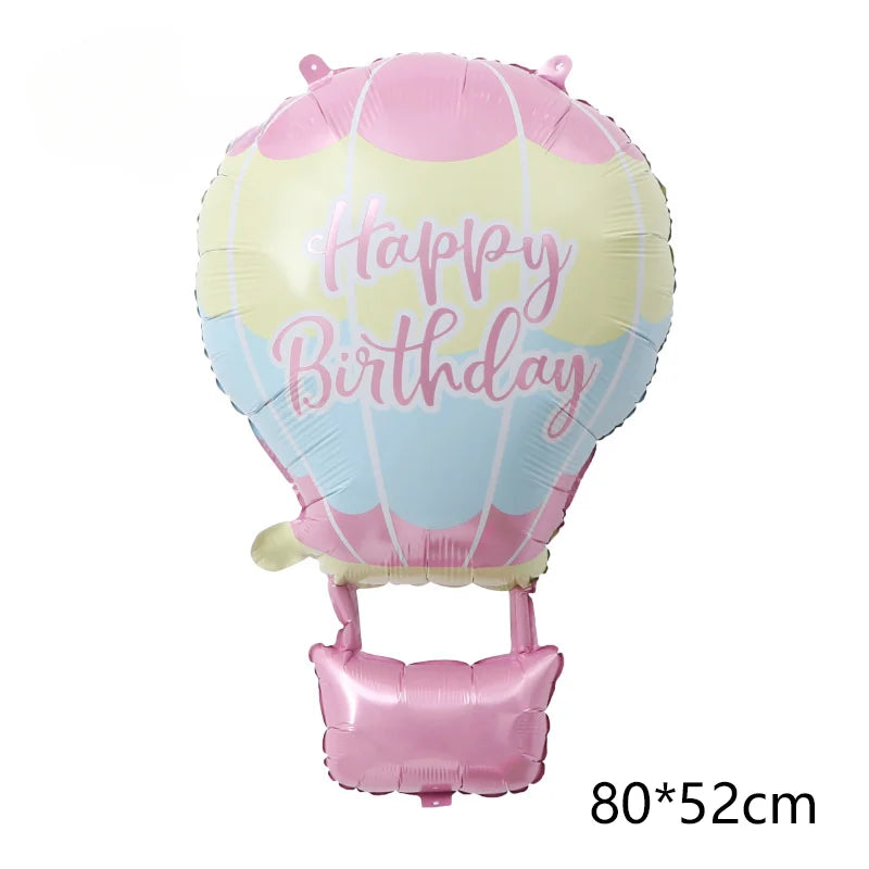 Ice Cream Candy Dessert Cartoon Foil Balloons Boys Girls Birthday Party Candy Bar Food Theme Decoration Kids Toy Helium Ballon