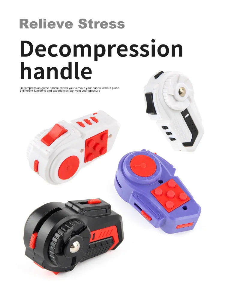 Fidget Anti-Stress Relief Magic Cube Decompression Toys Autism ADHD Children Toy Kids Anxiety Relieve Adult Fingertip Toys