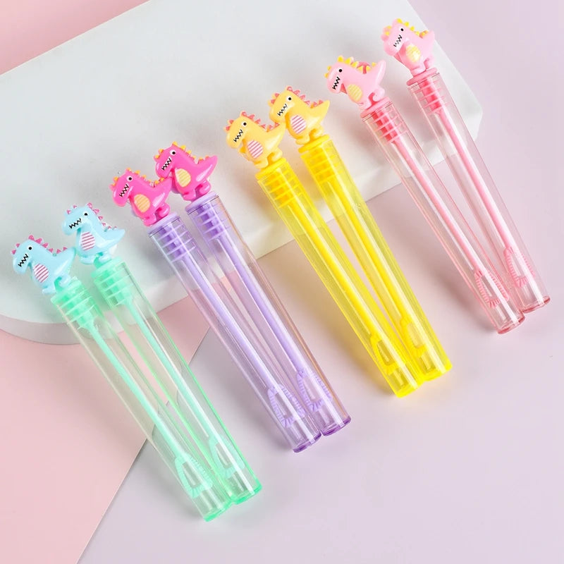 Dinosaur Bubble Tube Soap Bottle Mermaid Birthday Party Decoration Wedding Guests Gifts Baby Shower Kids Toys Favors Kids Toys