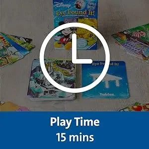 Ravensburg World of Disneys Eye Found It Boys and Girls 3 and Over Card Game - A fun family game