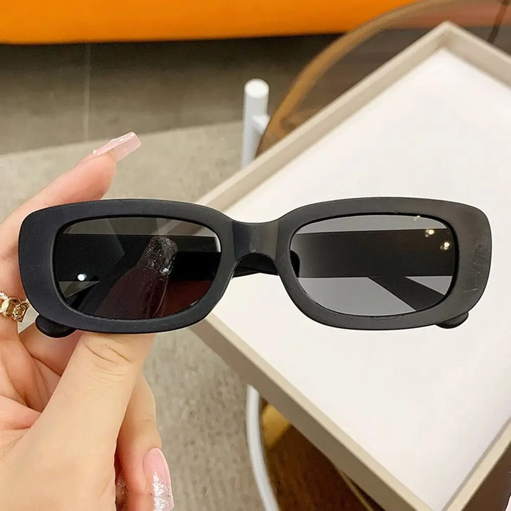 UV400 Heart Print Children Sunglasses Cute 2-8 Years Sun Protection Eyewear Kids Rectangular Sun Glasses
