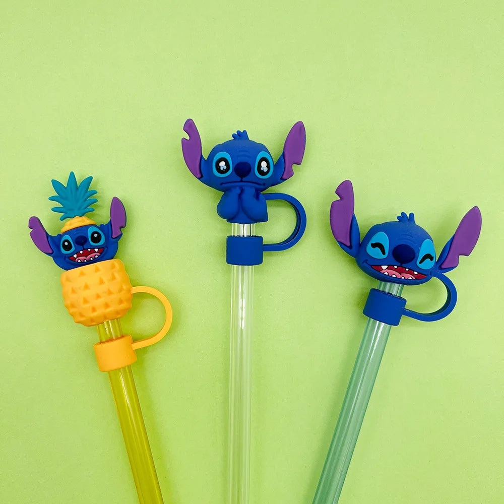 10mm Stitch Stanley Straw Cover Cap Dust-Proof Reusable Straw Tips Lids for Stanley Cup Leak-proof Dust Proof Straws Cover