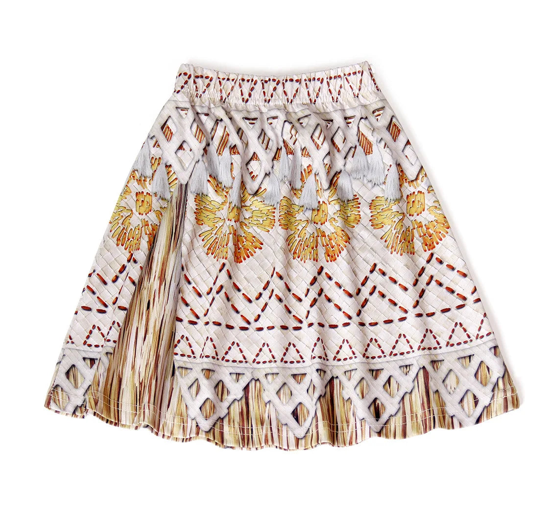 Moana New Dress Girls Princess Clothes Kids Dress Up Vaiana Necklace Pig Chick Children Carnival Party Summer Costume Set 2-10T