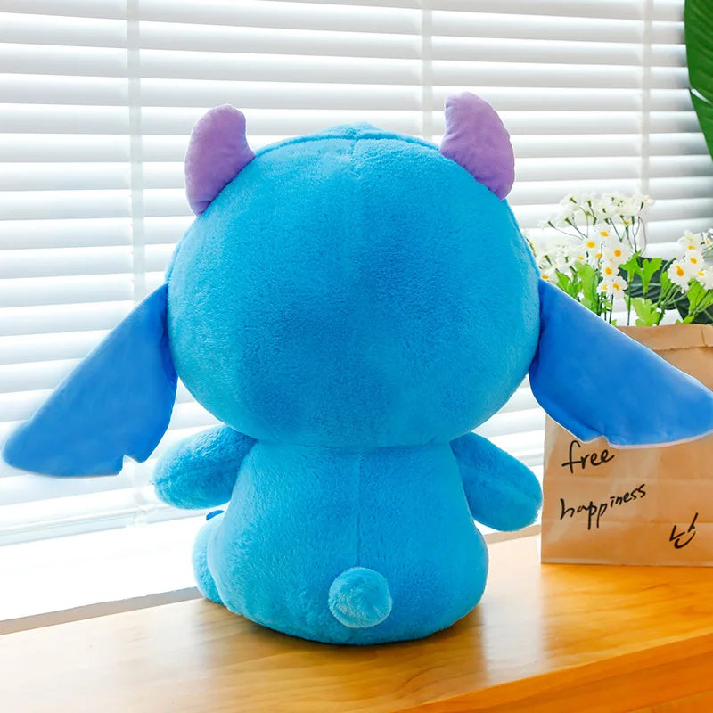 Big Size 55cm Cartoon Plush Toy Dolls Stitch Sullivan Doll Blue Stitch Kids Christmas Pillow Doll Baby Cloth Doll Ornament Gift