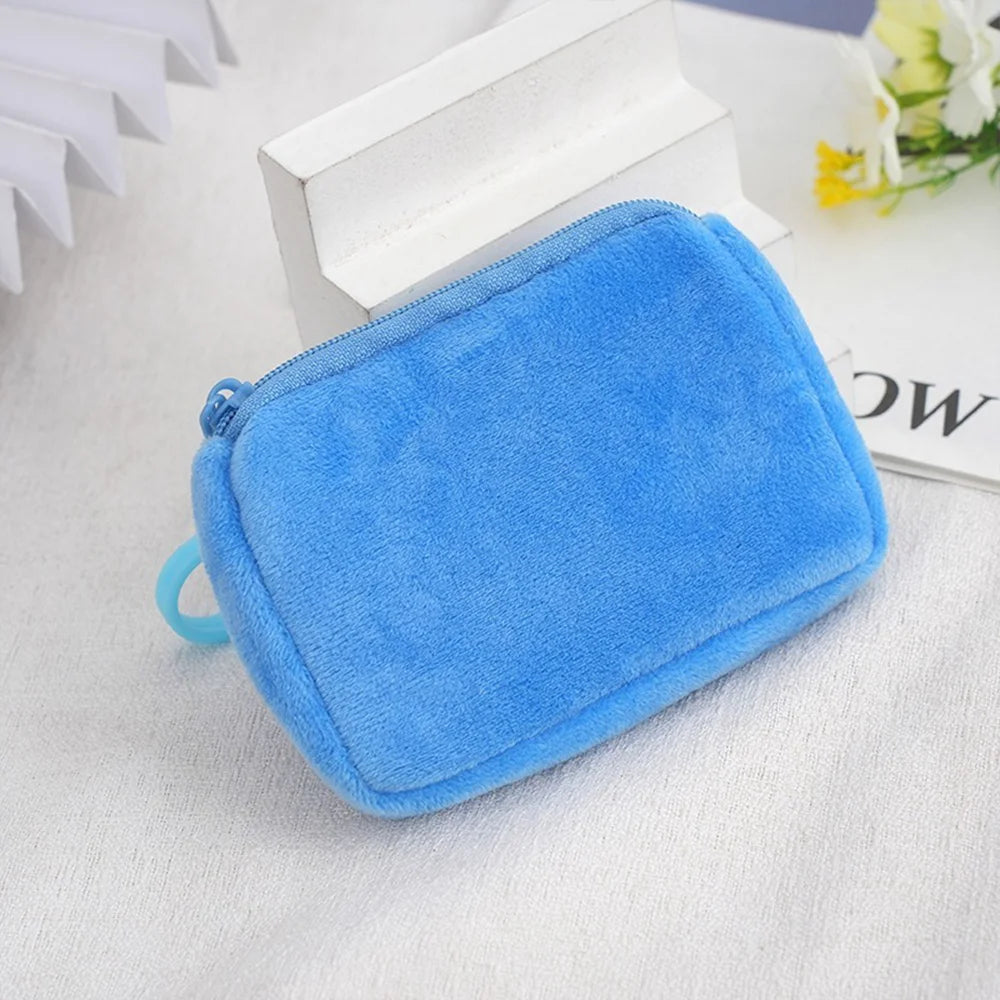 Lilo Stitch Kids Anime Plush Coin Purse Girls Boys Cute Mini Wallet Cartoon Moneybag Kids Storage Bag Pendant Birthday Gifts