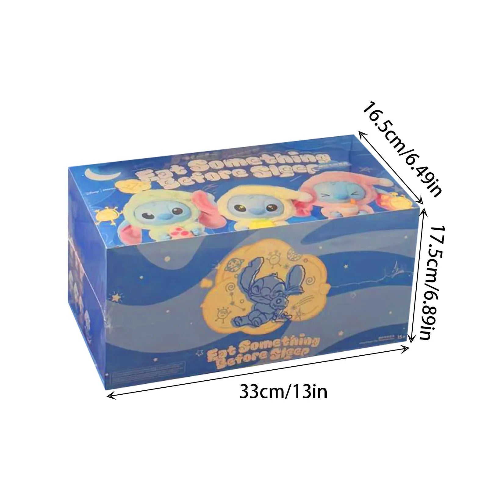 Stitch Eat Something Before Sleep Series Blind Box Plush Dolls Pendant Cute Doll Dog Ornament Mystery Box Surprise Toys Gifts