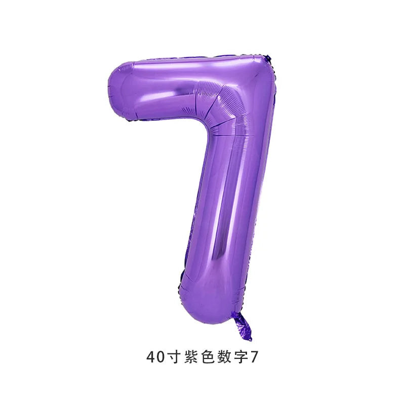Purple Happy Birthday Banner Party Decorations Purple White Balloons Garlands Lavender Mermaid Birthday Themed Party Streamers