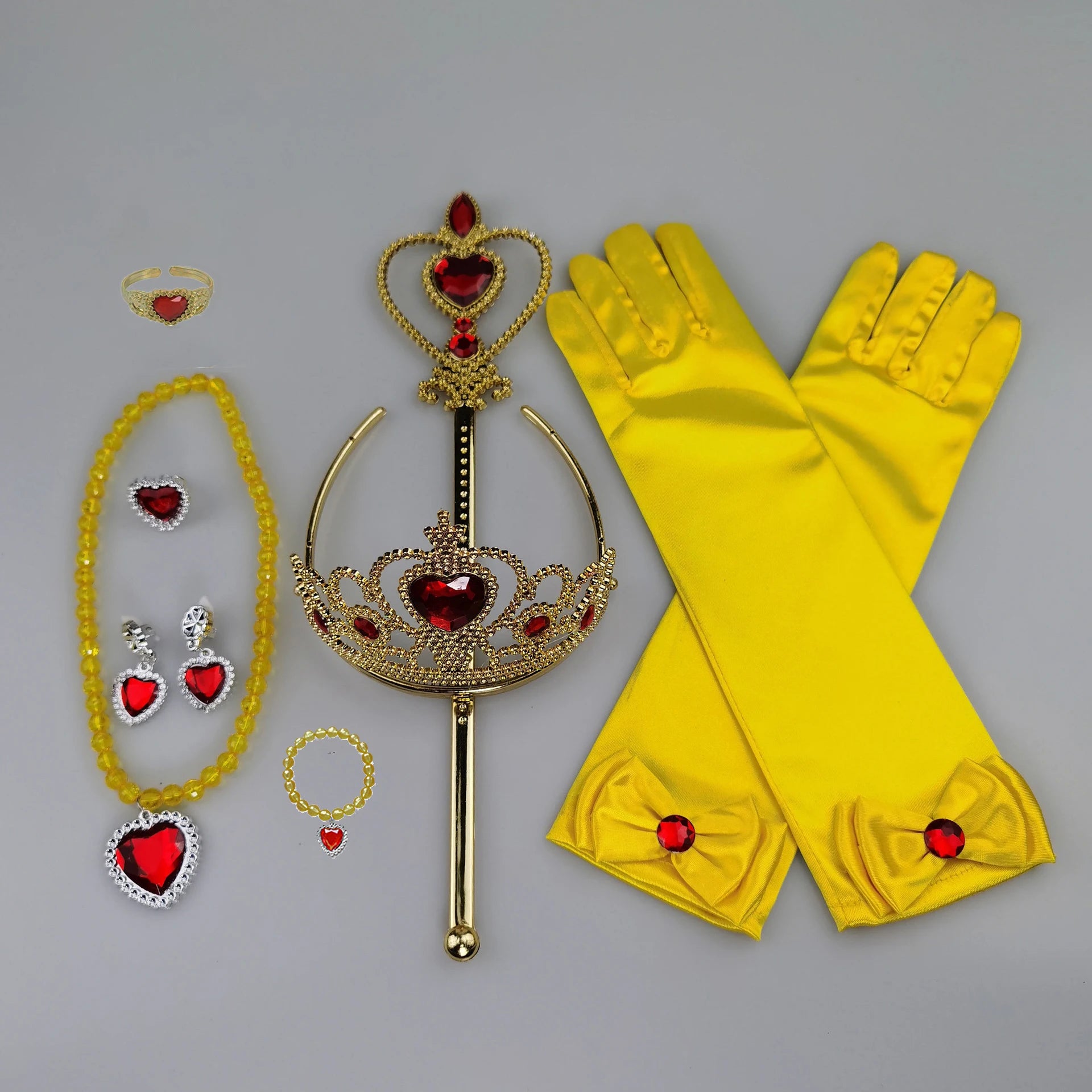 Girls Cosplay Elsa Anna Princess Crown Magic Wand Costume Headband Party Rhinestone Hair Bands For Kids Hairband Gifts Toys