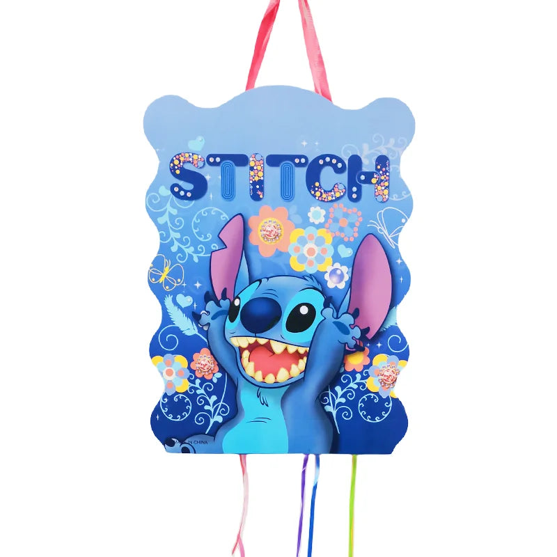 Lilo Stitch Party Supplies Paper Cup Plate Balloon Tablecloth Cake Toppers For Kid Boy Birthday Party Decoration Baby Shower