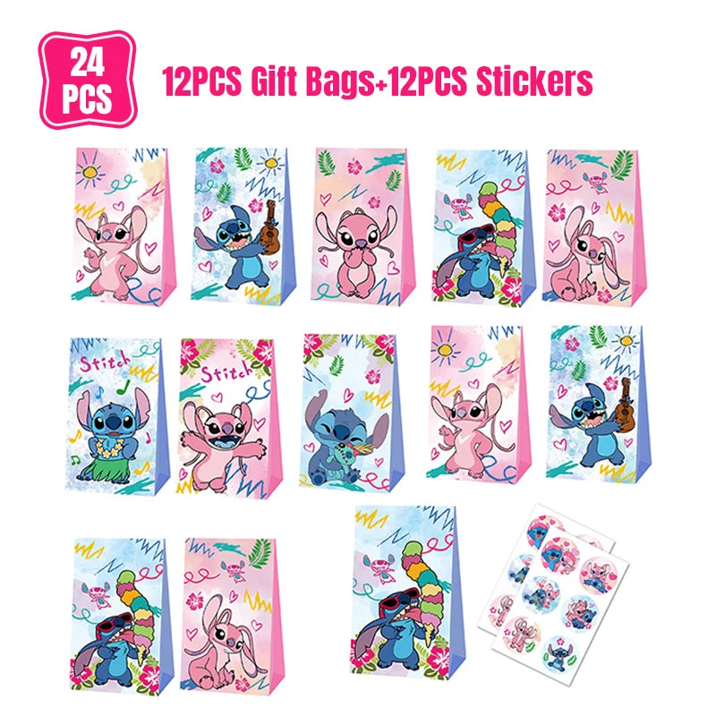 Lilo And Stitch Birthday Decorations Stitch Birthday Girl Party Decor Supplies Balloons Backdrop Banner Plates Cups Tablecloth