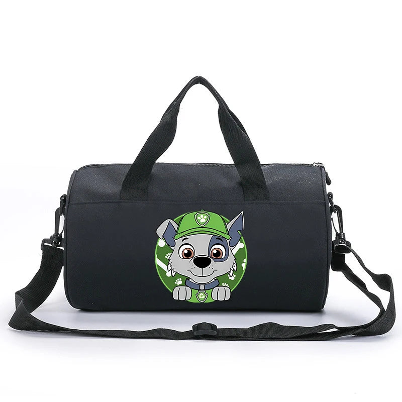 PAW Patrols Kids Cute Barrel Duffel Bag Children Anime Printed Travel Bag Boy Cartoon Fashion Luggage Girl Casual Handbags Gifts