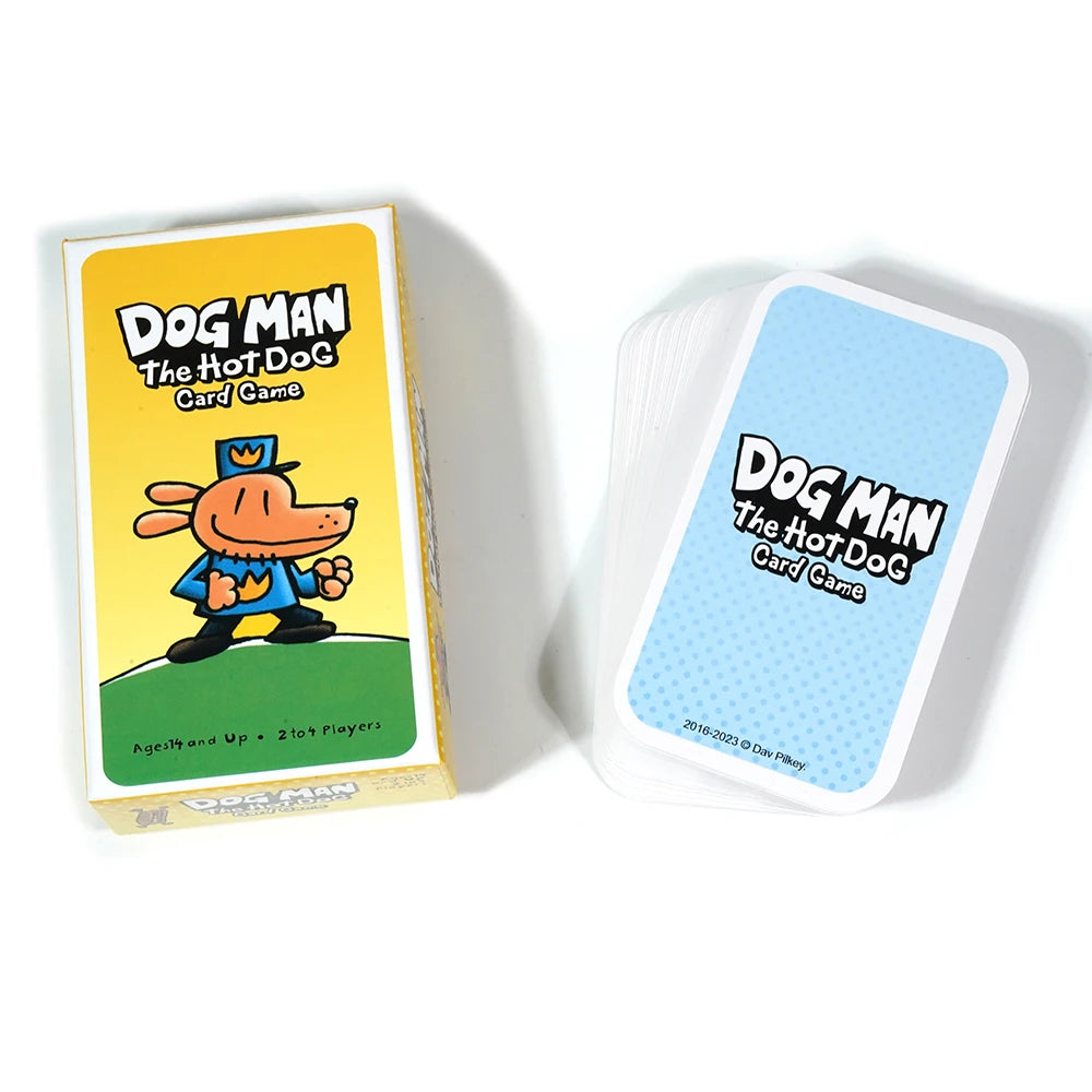 Dog Man Hot Dog Card Game The Fast and Frenzied Collection Game for Kids Featuring Art from the Dog Man