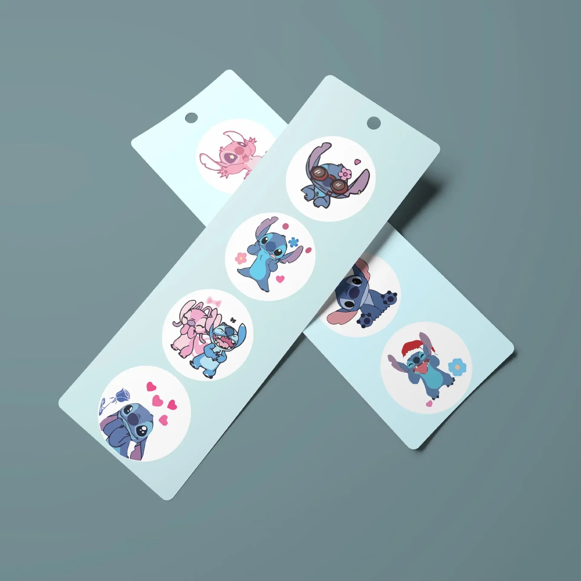 500pcs/roll Stitch Sealing Stickers Cute Angel Round Sticker Envelop Diary Diy Decoration Label Birthday Gifts