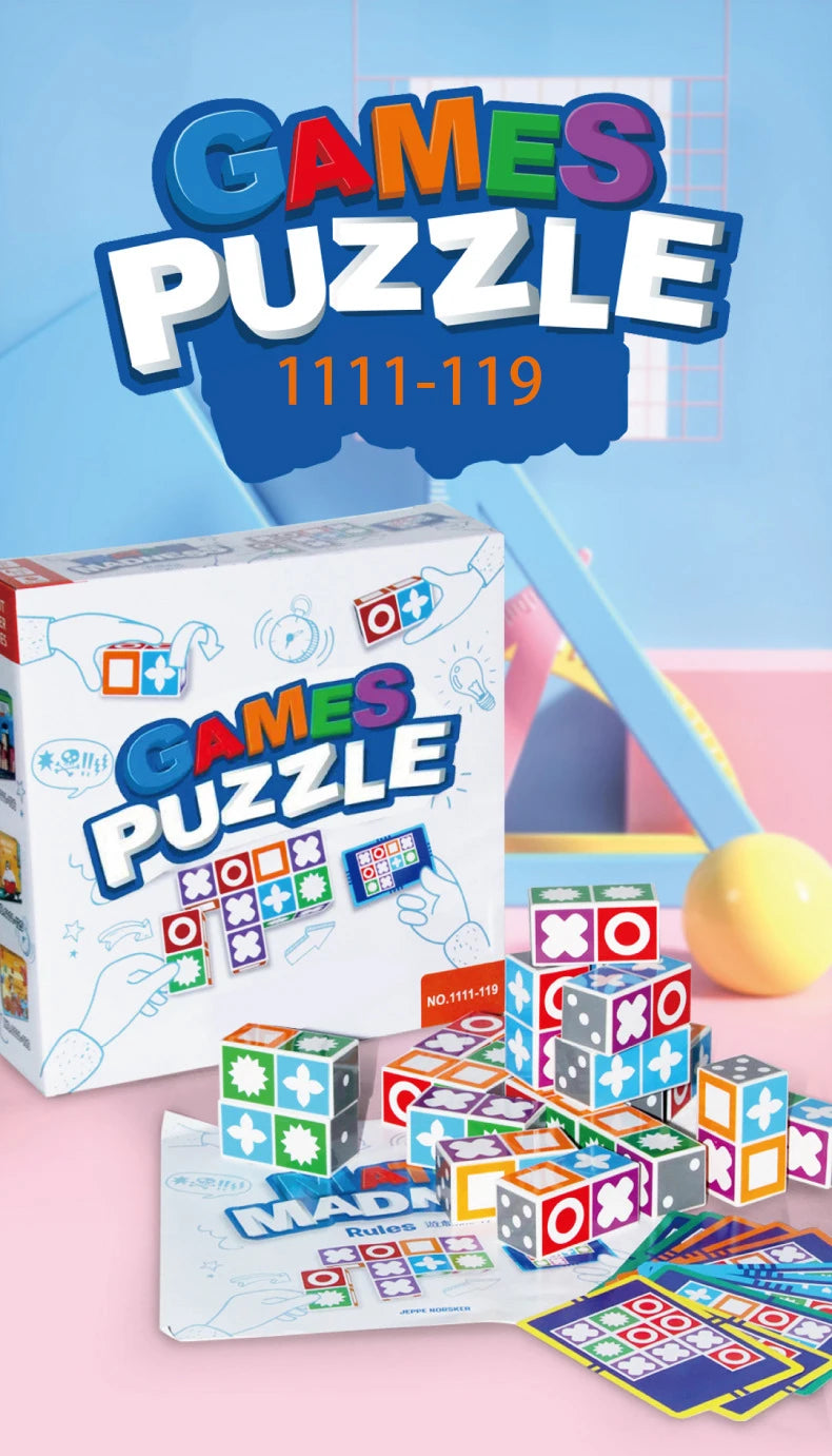 Updated Kids Space Logical Thinking Board Game Matching Puzzle Family Party Games Children Interactive Learning Educational Toys