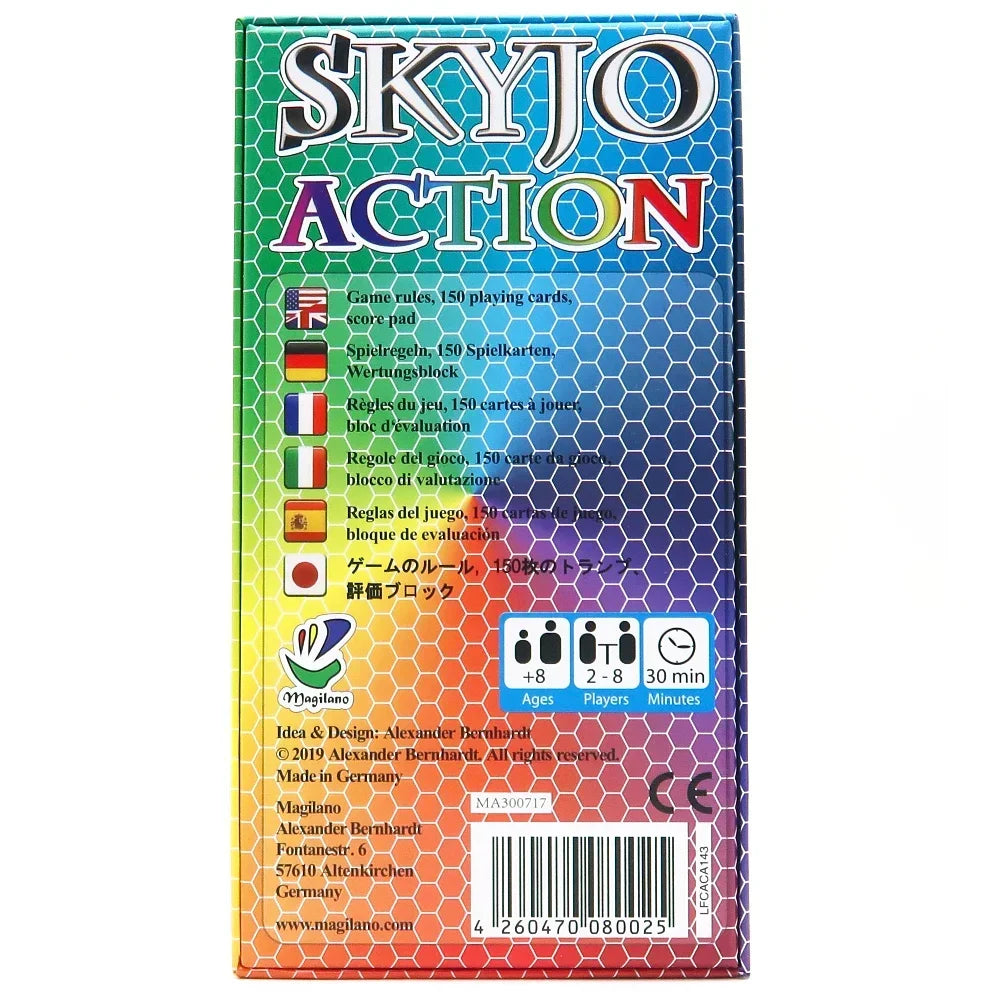SKYJO By Magilano - The Entertaining Card Game For Kids And Adults. The Ideal Ga Board Game SKYJO ACTION