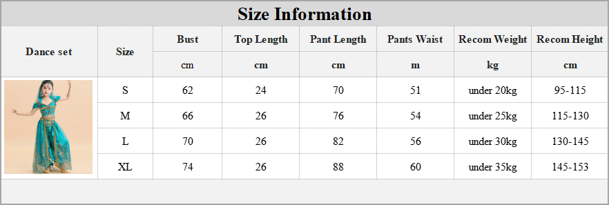  Kids India Princess Belly Dance Set Oriental Indian Dance Sari Girl Performance Costume Bollywood Children Stage Outfit