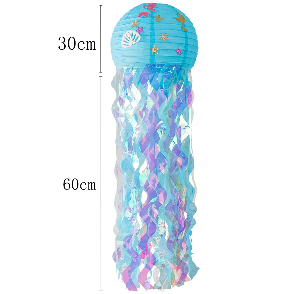 156*9.5cm Mermaid Birthday Girl Shoulder Strap Mermaid Party Crown Under The Sea Party Sea Animal Party Decor Girls Favor