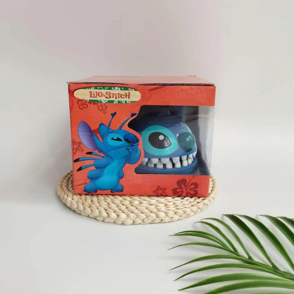 Stitch Crocodile Biting Fingers Toy Lilo & Stitch Stress Reliever Toy Anime Child Game Spoof Reunion Tricky Toy Wholesale