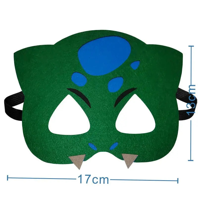 12Pcs Pokemon Felt Mask Anime Cosplay Pikachu Eevee Eye Mask Kids Birthday Party Decoration Dress Up Masquerade Party Supplies