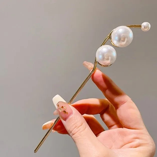 Chinese Style Tassel Hair Clip For Women Hair Stick Pins Flower Handmade Hairpins Charm Jewelry Accessories Hair Ornaments 머리핀