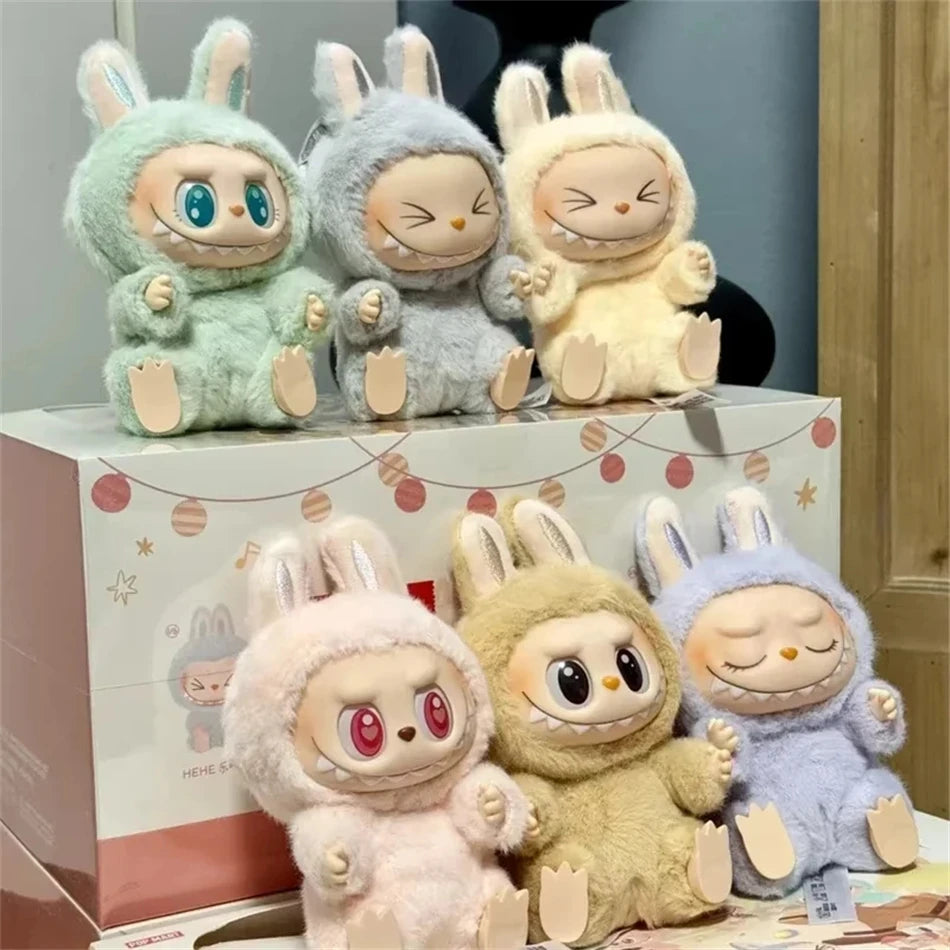 For Popmart Labubu The Monsters Serie Blind box Manga Figurine Collection Cute Doll Collect Desktop Decoration Birthday Gifts