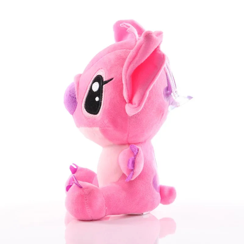 2024Disney 20cm Limited Edition Cloth Fleece Stich Colourful Stuffed Doll Cute Stitch Plush Anime Kid Birthday Gift Children Toy