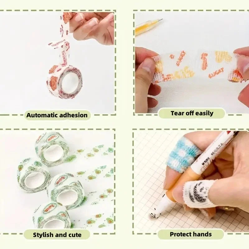 Anime Sanrio Hello Kitty Adorable Cartoon Bandages Protector Care Guard Bandage for Student Cute Stationery Tape Girls Gift