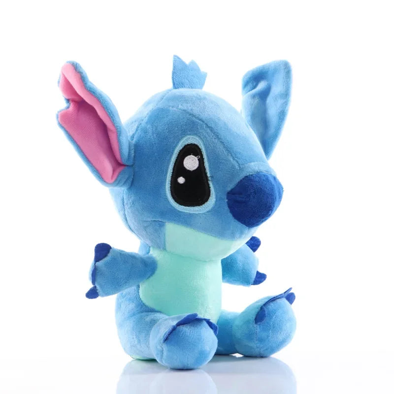 2024Disney 20cm Limited Edition Cloth Fleece Stich Colourful Stuffed Doll Cute Stitch Plush Anime Kid Birthday Gift Children Toy