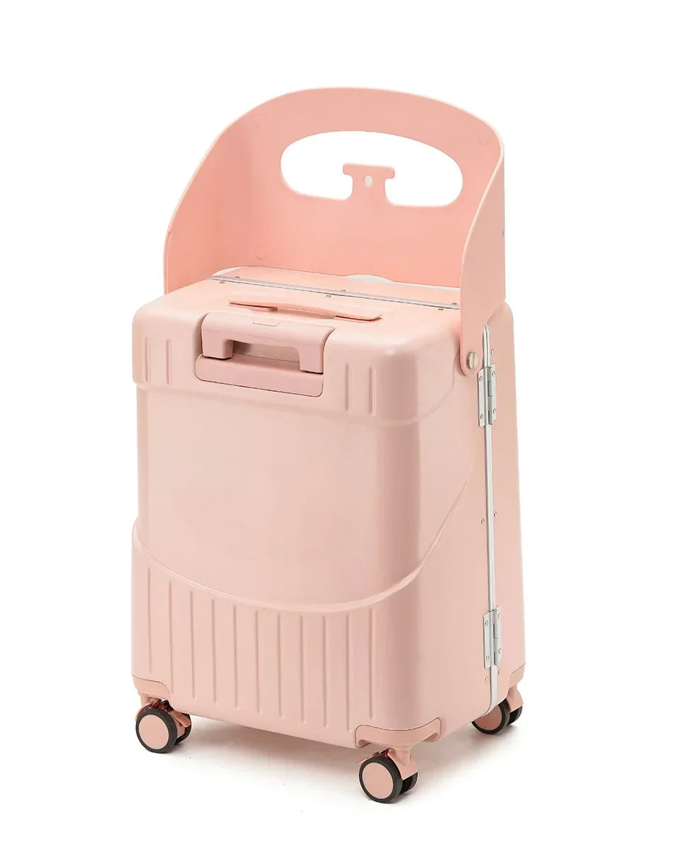 Kids Travel Suitcase Toddler Luggage with Wheels Waterproof Unisex Boys Girls Travel Suitcase with Lock Suitcase Luggage