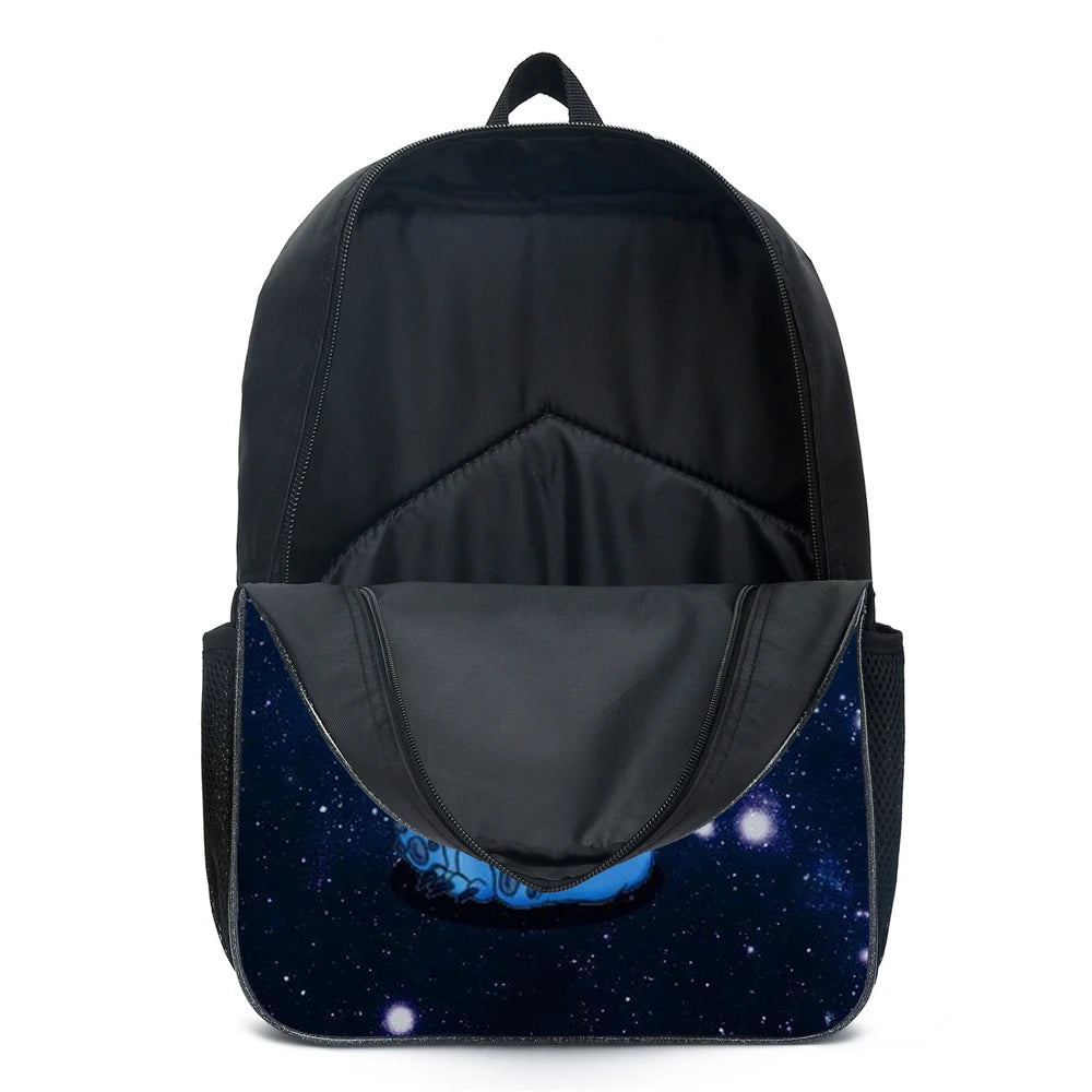 MINISO Lilo & Stitch Angel Cosplay Costume Backpack Computer School Bag Xmas Gift