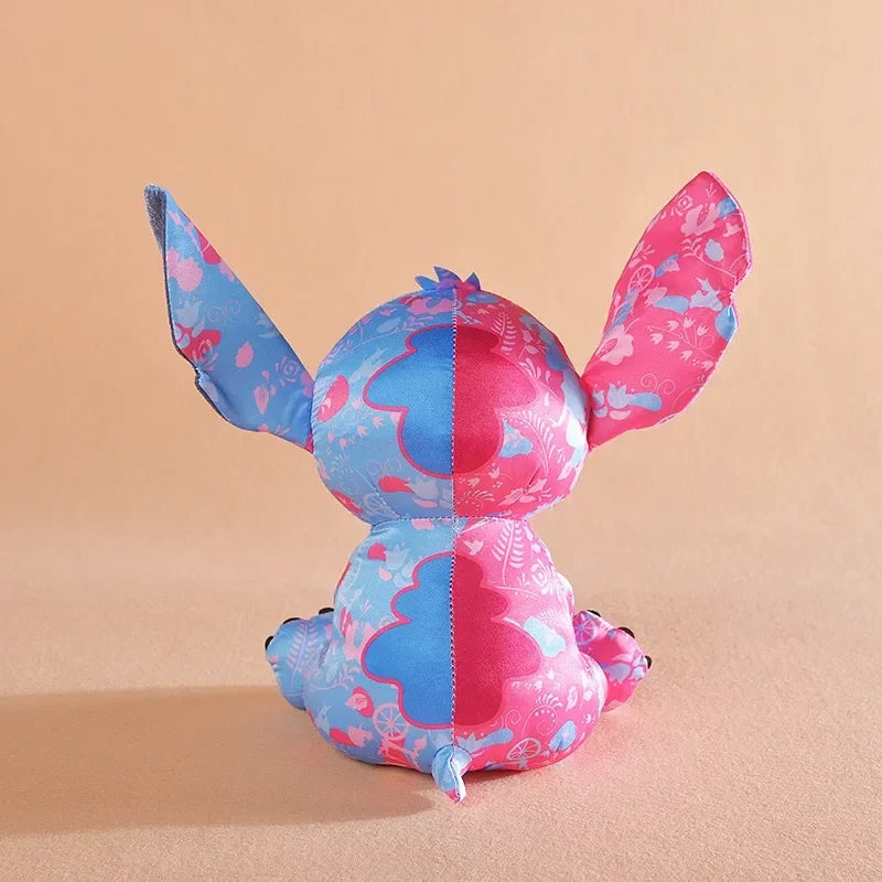 2024Disney 20cm Limited Edition Cloth Fleece Stich Colourful Stuffed Doll Cute Stitch Plush Anime Kid Birthday Gift Children Toy