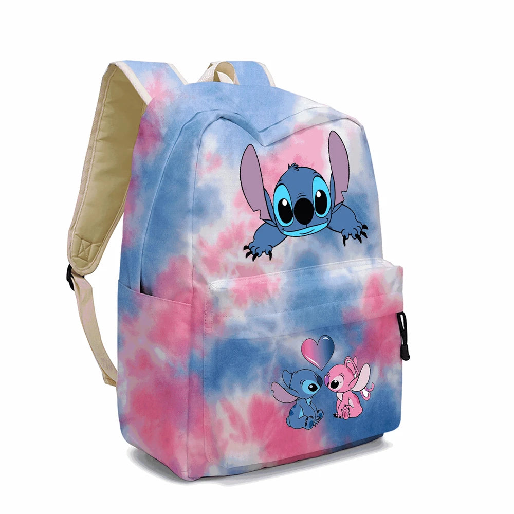 MINISO Lilo & Stitch Angel Cosplay Costume Backpack Computer School Bag Xmas Gift