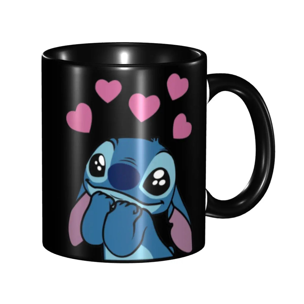 Stitch Mug Fun Coffee Cup Gift For Women Men